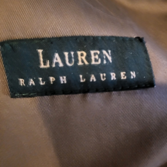 Ralph Lauren Trench Coat Men's 46 Long Removable Wool Lining Belted - Picture 15 of 15